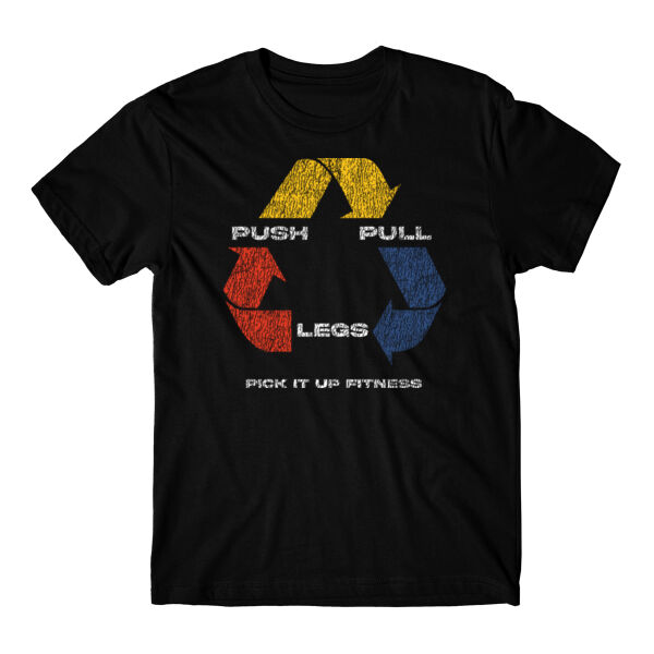 PUSH PULL LEGS REPEAT - T-SHIRT Thumbnail