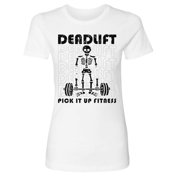 DEADLIFT - WOMEN'S FITTED T-SHIRT Thumbnail